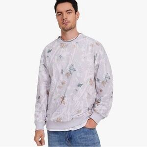 Flygo men’s camo pullover top